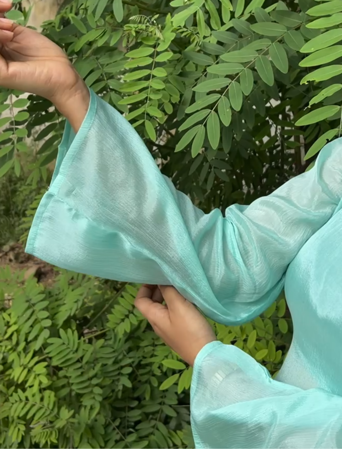 Chandni Suit : Powder Blue Set