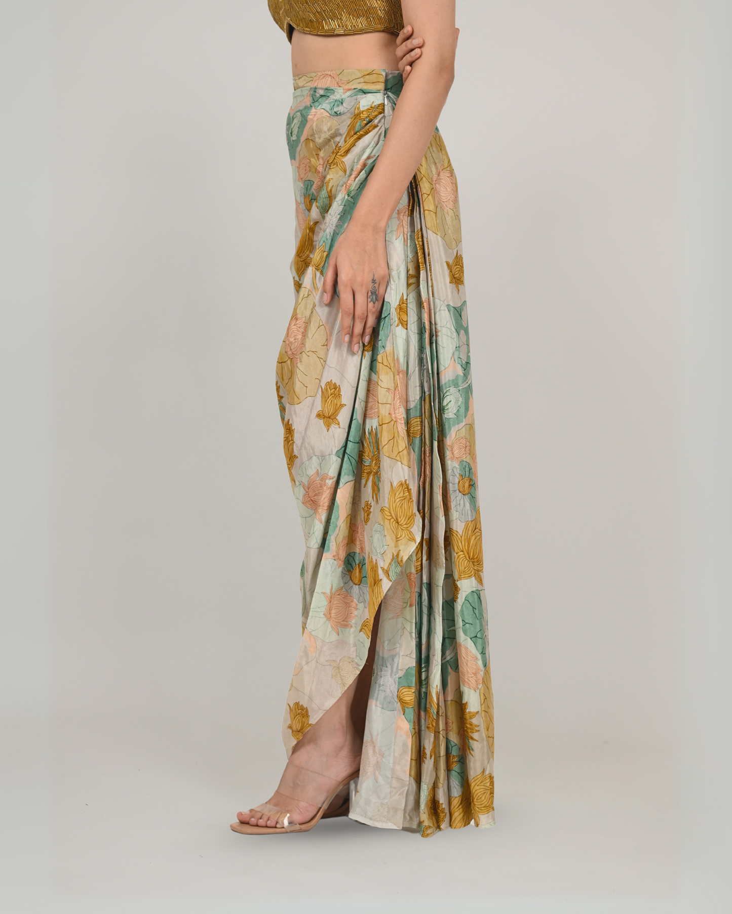 Drape Skirt and Blouse - Daisy Set