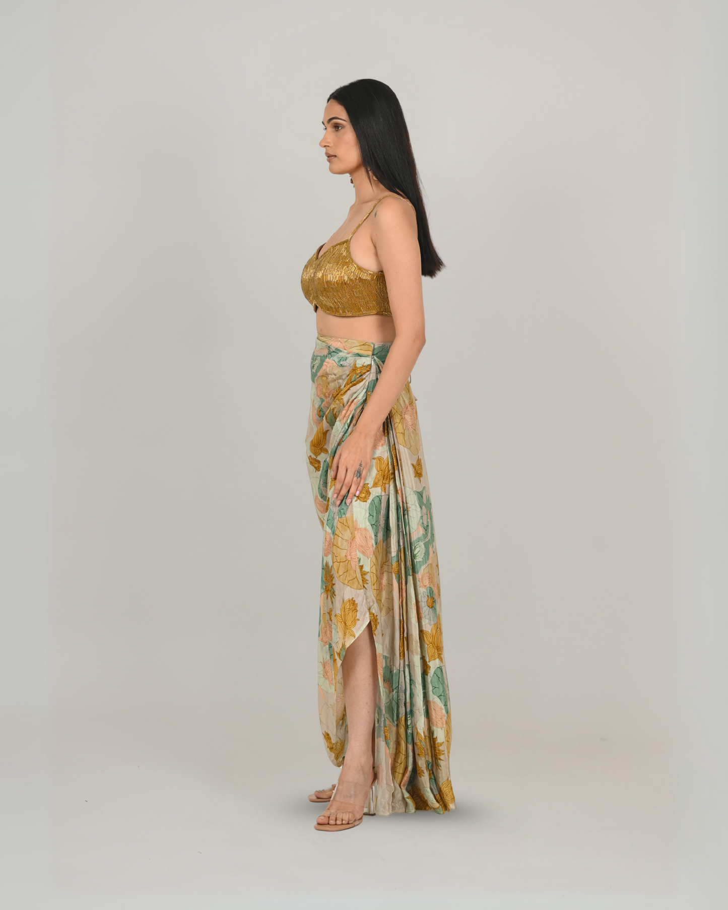 Drape Skirt and Blouse - Daisy Set