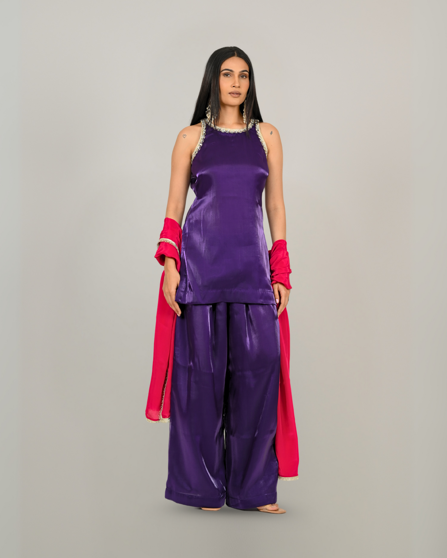 Purple Suit - Tara Set