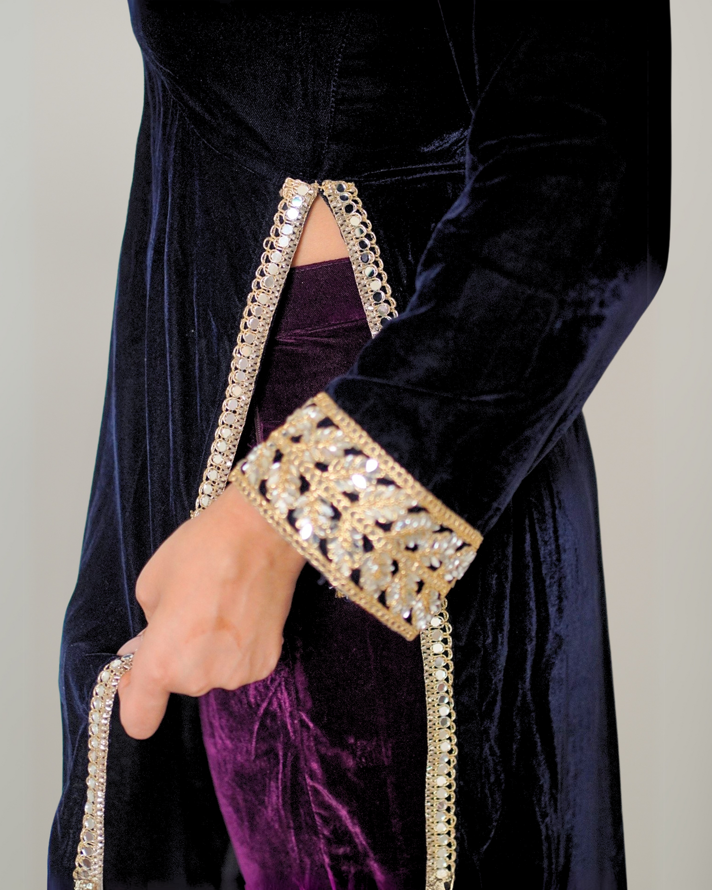 Velvet Suit - Makhmali Set