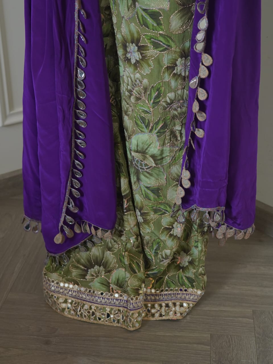 Fusion Outfit - The Angoori Set