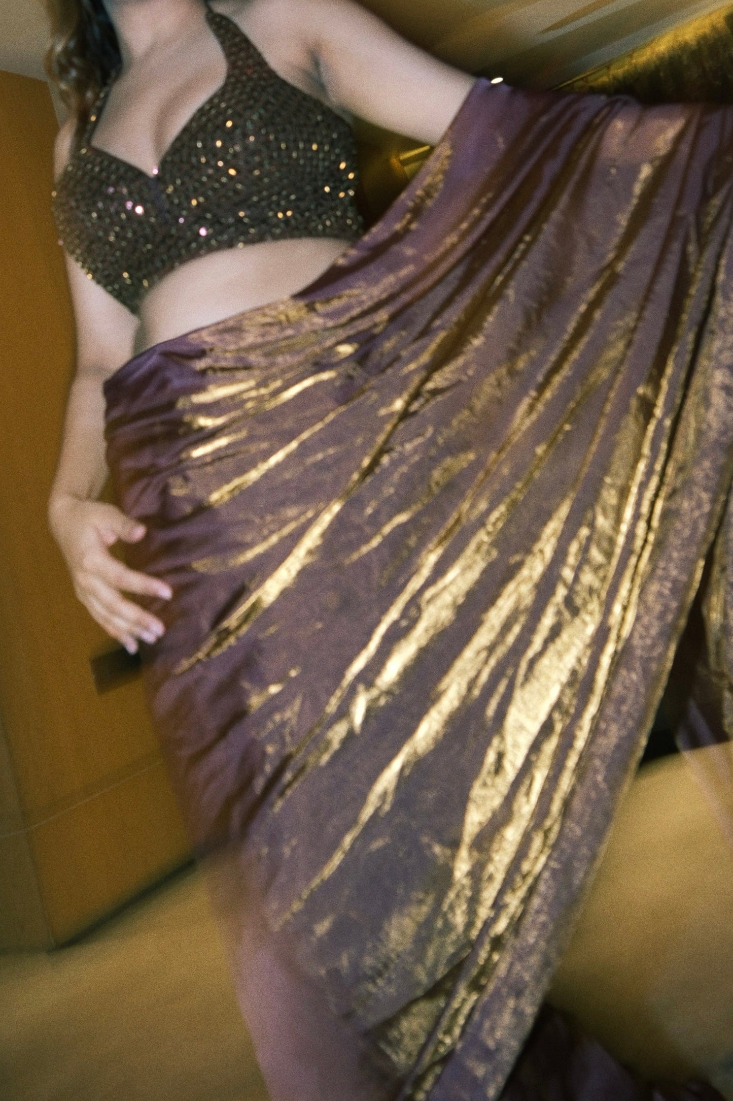 Resham Saree (with unstitched blouse)