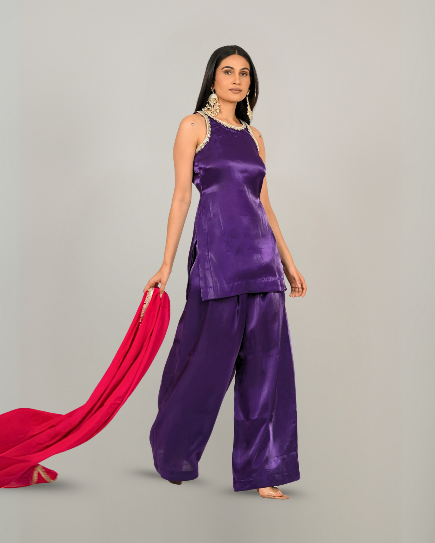 Purple Suit - Tara Set