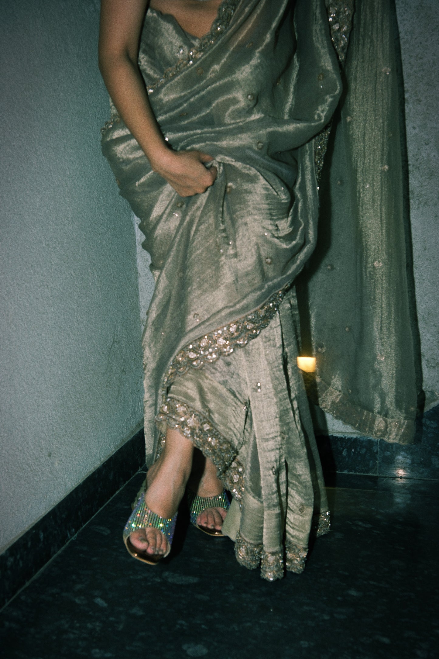 Zeenat Saree (with unstitched blouse)