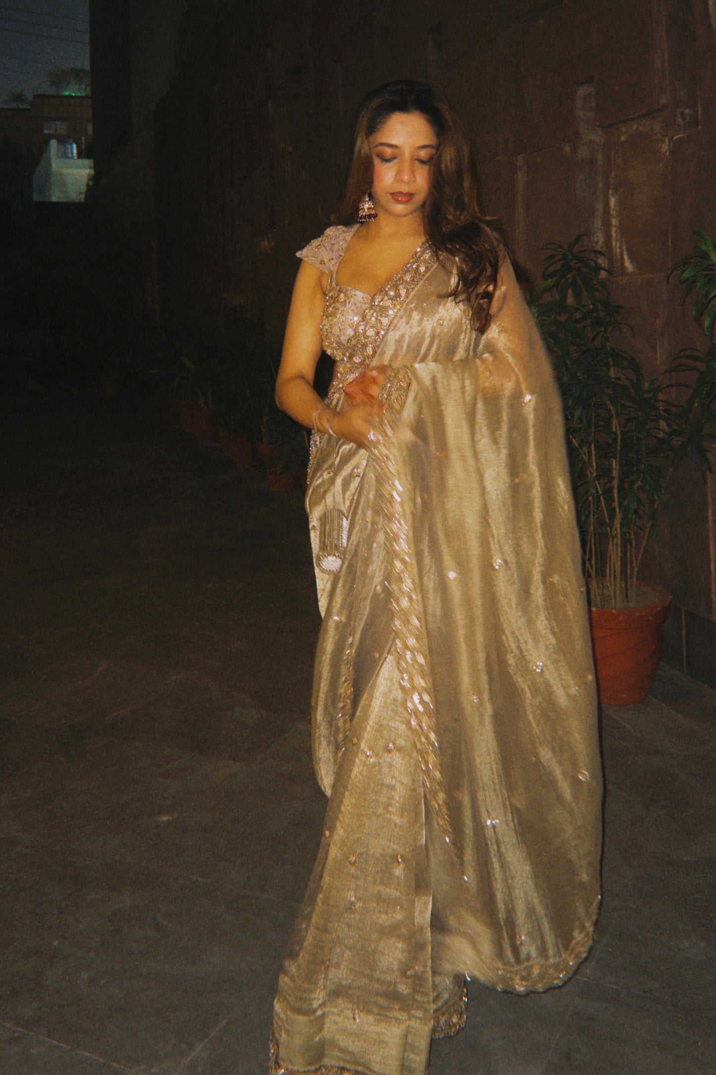 Zeenat Saree (with unstitched blouse)