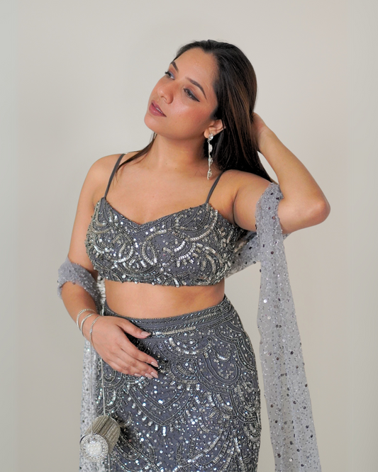Lehenga and Blouse - The Chandni Set