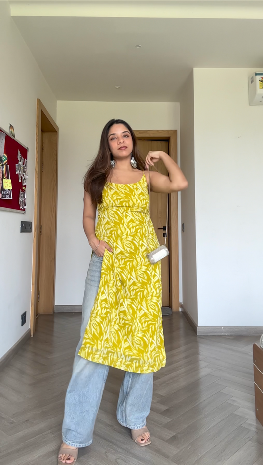 Lime Kurti