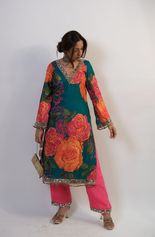 Kaftaan Suit - Guldasta Set